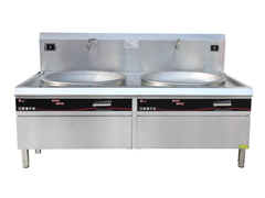 電磁雙頭大炒爐（lú）